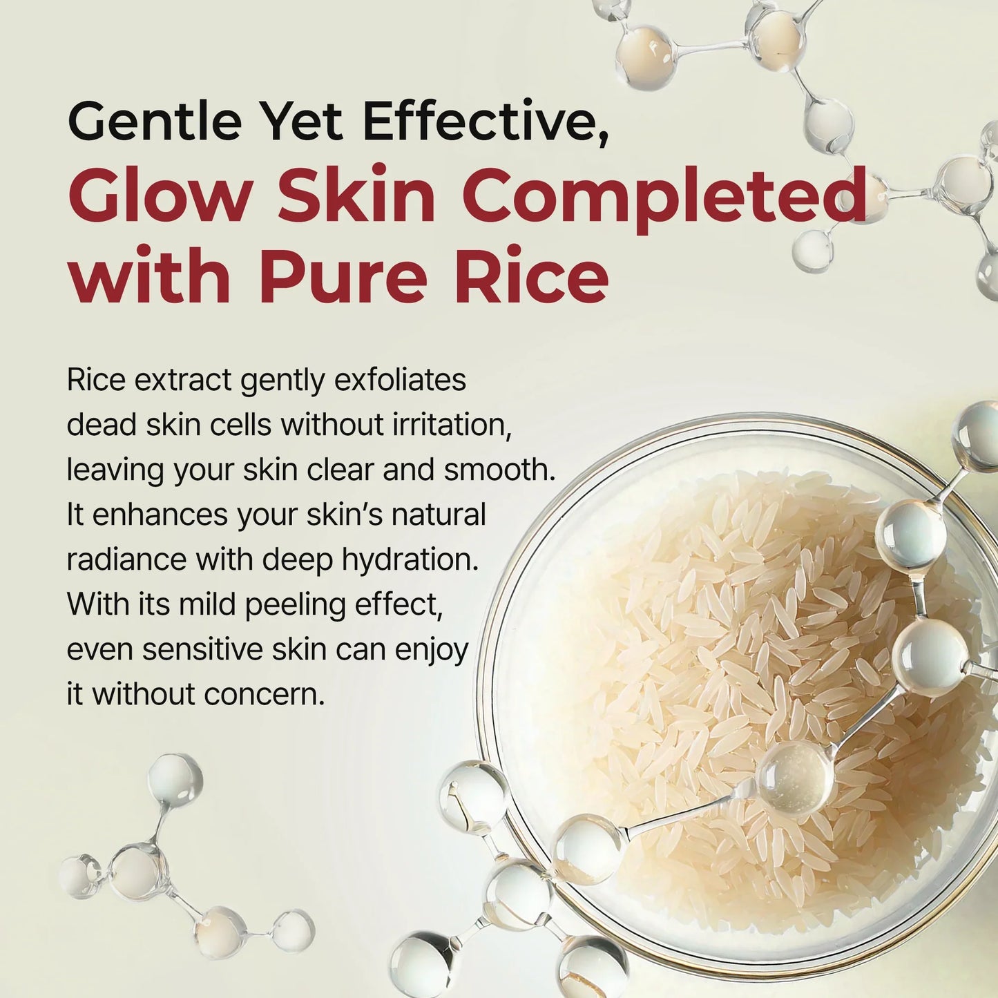 Esfoliante com Efeito Iluminador – Enriquecido com Extrato de Arroz