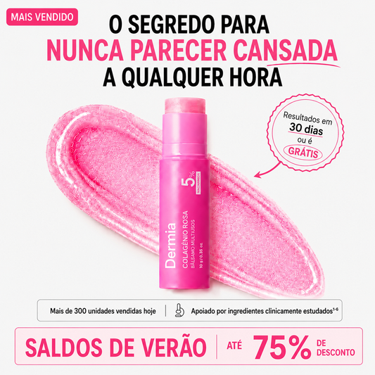 Bastão Facial Coreano de Colagénio e Reparação Instantânea