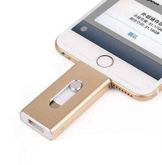 Pen USB para Telemóvel 4 em 1 - Multioperacional