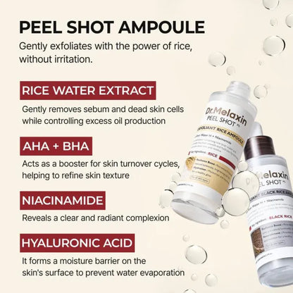 Esfoliante com Efeito Iluminador – Enriquecido com Extrato de Arroz